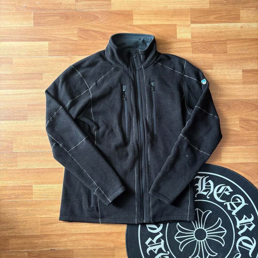 Kühl Interceptr Full-Zip Fleece Jacket Black Men's Size L